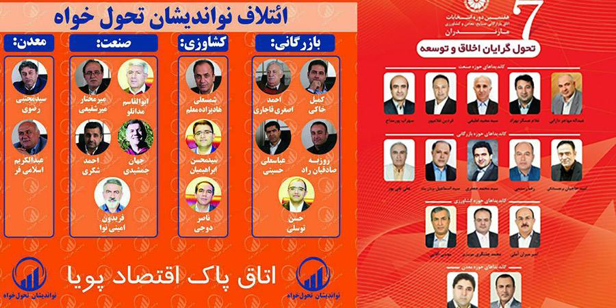 بررسی دو کمپین انتخاباتی اتاق بازرگانی مازندران از منظر تبلیغات انتخاباتی